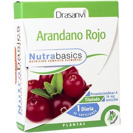Drasanvi Rote Cranberry 30 Kapseln Nutrabasicos