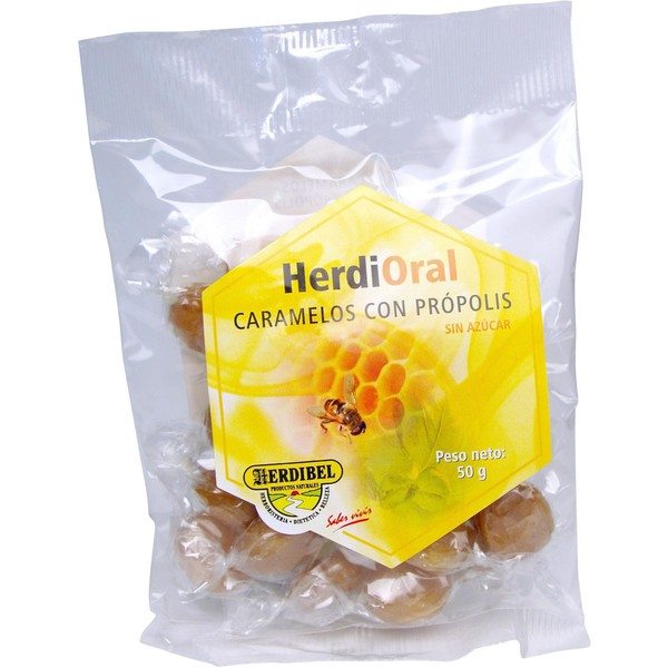 Herdibel Herdioral Caramelle Propoli 50 Gr