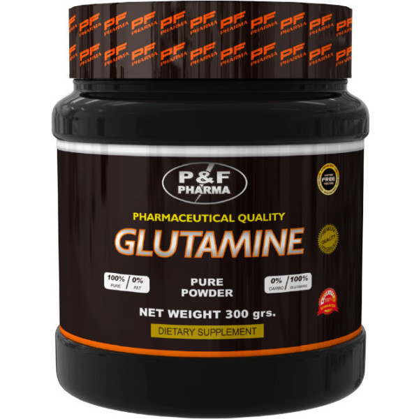 P&f Pharma Glutamina - 38 Servings - 300g