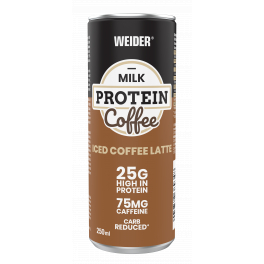 Weider Milk Protein Shake Caffu00e8 24 lattine x 250 ml
