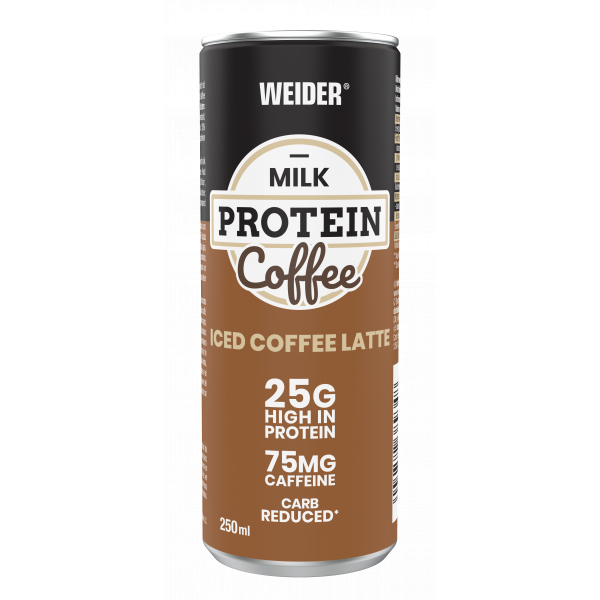 Weider Milk Protein Shake Café 24 latas x 250 ml