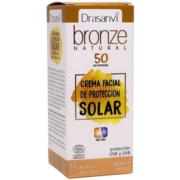 Drasanvi Creme de Proteção Solar 50 FPS Ecocert 50 ml
