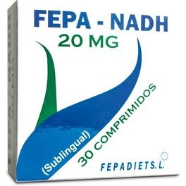 Fepa - Nadh 20 mg sublinguaal 30 comp