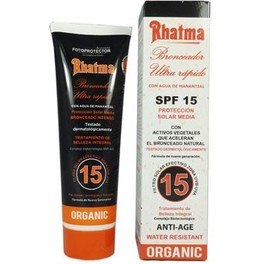 Rhatma Terra abbronzante ultra rapida Spf15 200ml