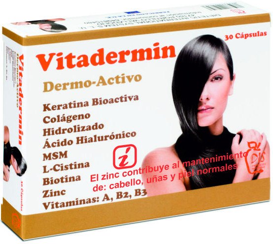 Dis Vitadermin 30 Caps 500 Mg-image