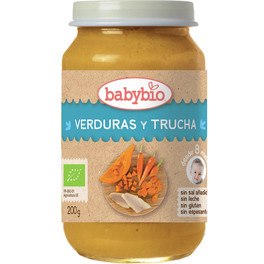 Babybio Forelle Gemüseglas 200 Gr