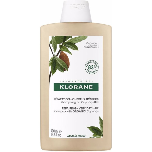 Klorane Al Cupuaçu Bio Repairing Shampoo For Very Dry Hair 400 Ml Unisex