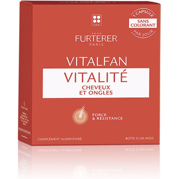 Rene Furterer Vitalfan Vitality Capsules Haar en Nagels 30 U Unisex