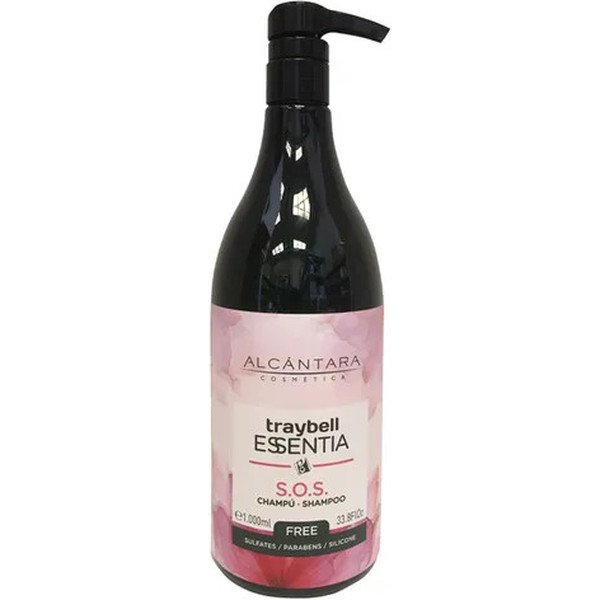 Alcantara Cosmetica Traybell Essentia Shampoo S.o.s. Uniseks van 1000 ml