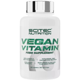 Scitec Nutrition Vegan Vitamin 60 Tabs