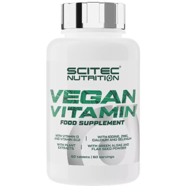 Scitec Nutrition Vegan Vitamin 60 Tabletten