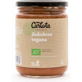 Carlota Bolognaise Végétalienne Bio 425 Grammes