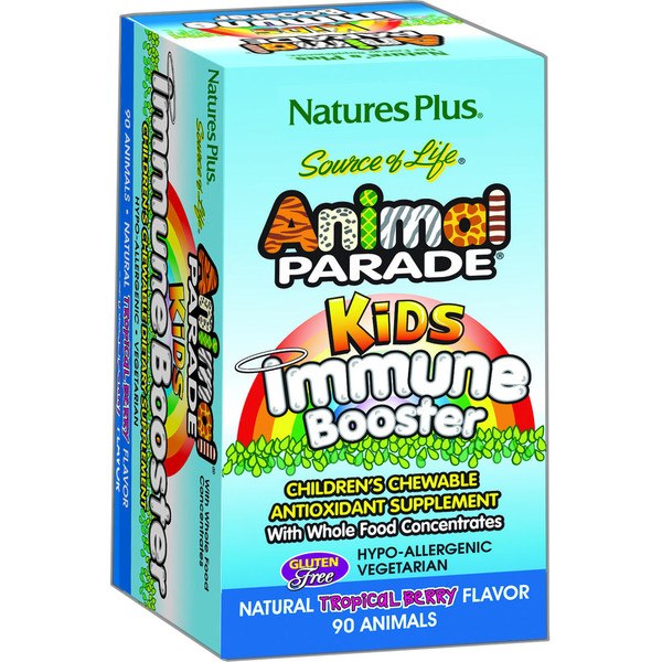 Natures Plus Animal Parade Kids Immune Booster 90 Comp Mastix