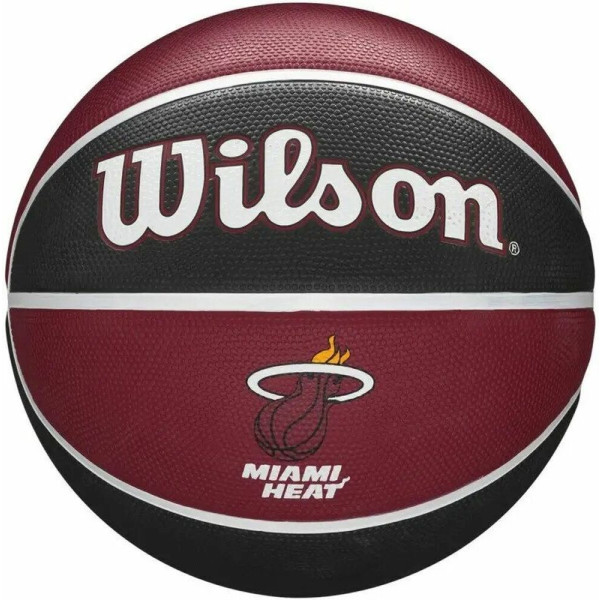 Wilson Balón De Baloncesto Miami Heat  Rojo Oscuro