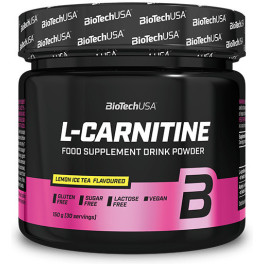 Biotech Usa L-carnitine Poudre pour boisson aromatisée 150 Gr