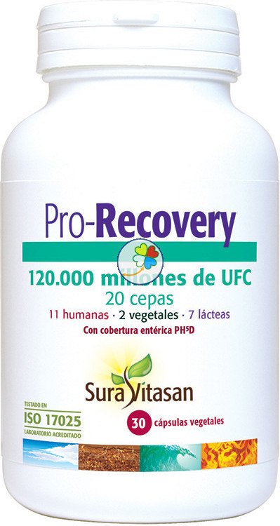 Sura Vitasan Pro-Recovery Vegetales 30Caps-image