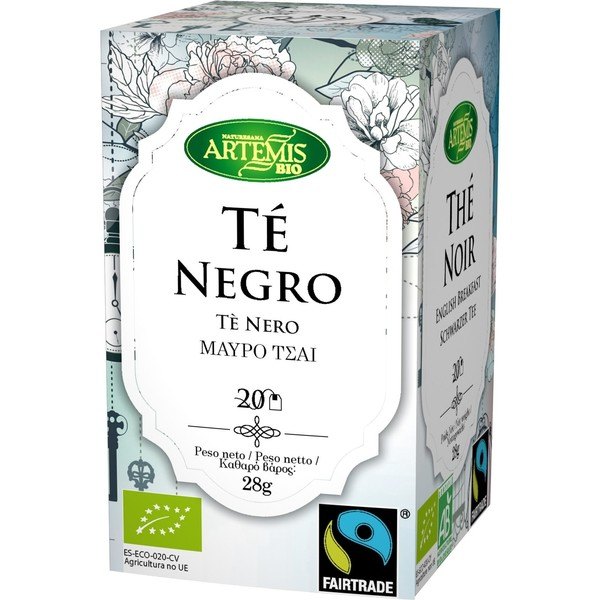 Artemis Bio Schwarzer Tee (Englisches Frühstück) Eco 20 Filter
