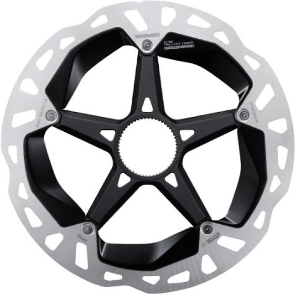 Shimano Disco 180mm Center Lock Ext. Rt-mt900 Icetechfreeza W/lring