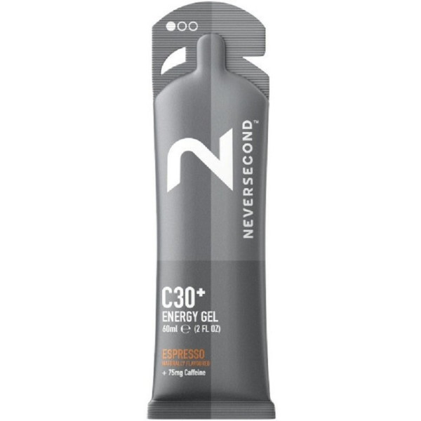 NeverSecond Energy Gel C30 Cafeína 1 Gel X 60 Ml