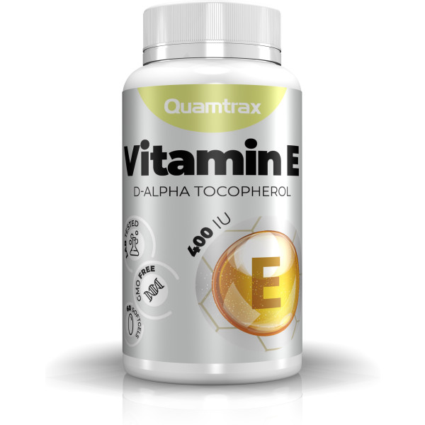 Quamtrax Essentials Essen Vitamin E 60 Gelcaps