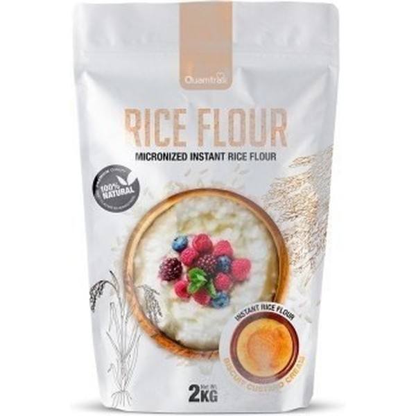 Quamtrax Gourmet Harina de Arroz - Instant Rice Flour 2 kg