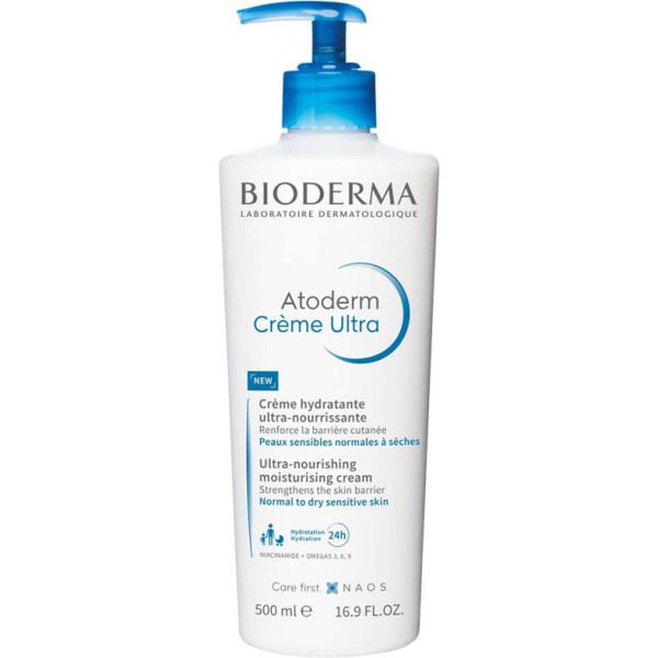 Bioderma Atoderm Ultra Crème 500 Ml Unisexe