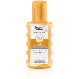 Eucerin Sun Protection Spray Transparent Spf50 200 Ml Unisexe