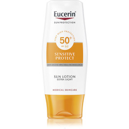 Eucerin Sensitive Protect Lait Solaire Extra Léger SPF50+ 150 ml unisexe