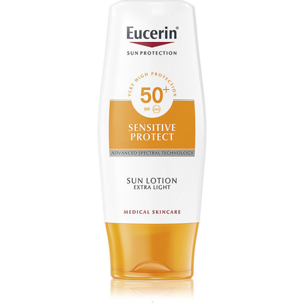 Eucerin Sensitive Protect Zonnelotion Extra Licht SPF50+ 150 ml Unisex