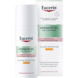 Eucerin Dermopure Oil Control Schutzflüssigkeit Spf30 50 ml Unisex