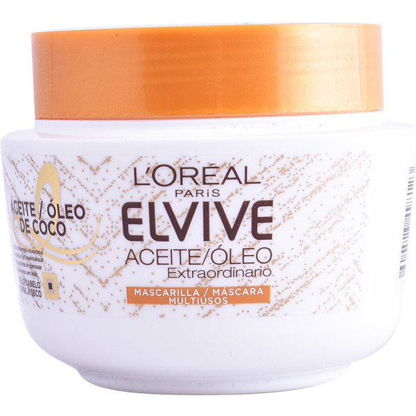 L\'oreal Elvive Straordinaria Maschera All'Olio Di Cocco 300 Ml Donna