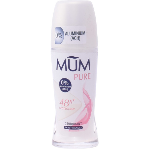 Mum Pure 48h 0% Deodorant Roll-on 50 Ml Unisex