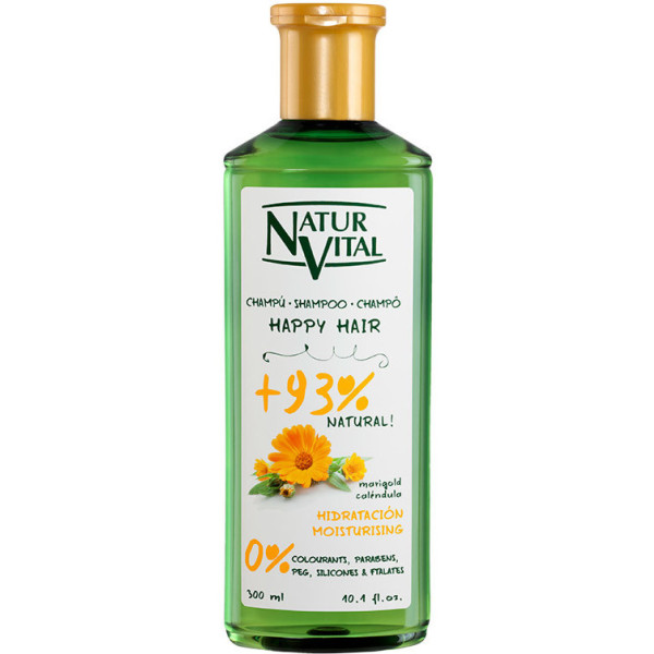 Naturaleza Y Vida Happy Hair Hydration 0% Shampoo 300 Ml Unisex