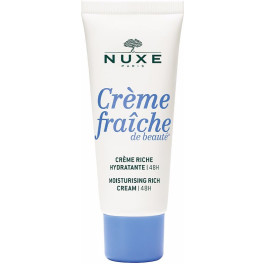 Nuxe Cru00e8me Frau00eeche De Beautu00e9u00aeCru00e8me Riche Idratante 48h 30 Ml Unisex