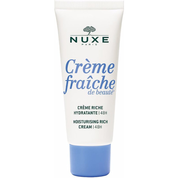 Nuxe Crème Fraîche De Beauté®crème Riche Hydratante 48h 30 Ml Mixte