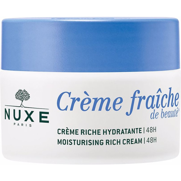 Nuxe Crème fraîche de beauté®crème riche hydraterend 48u 50 ml unisex