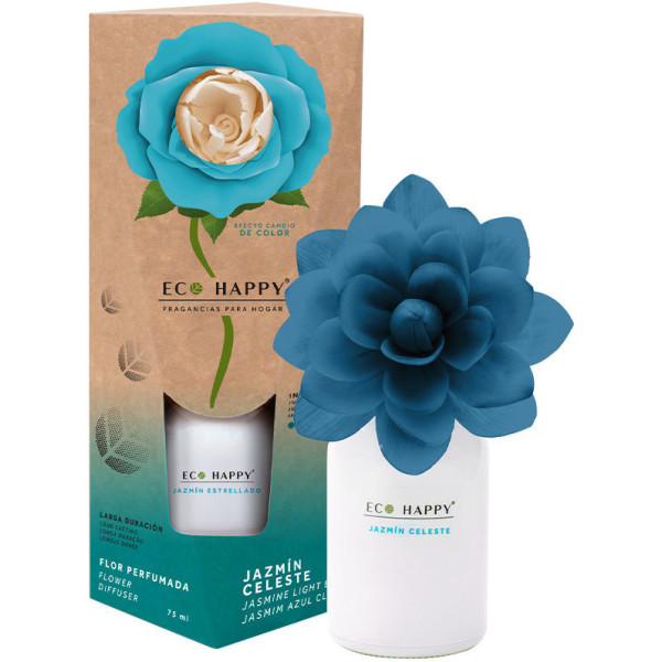 Eco Happy lichtblauwe jasmijn geurende bloem 75 ml unisex