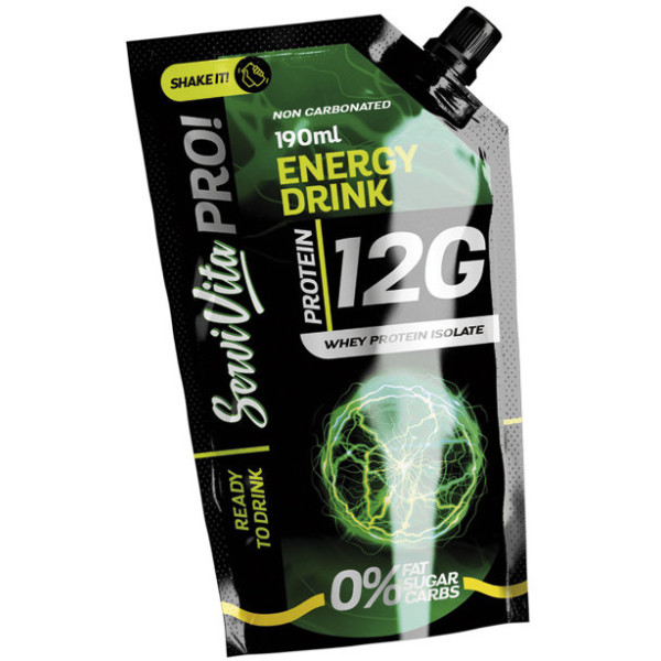 Servivita Energy Drink 1 Enveloppe X 190 Ml