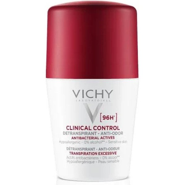 Vichy Control 96h Desodorante Roll-on 50ml Unissex