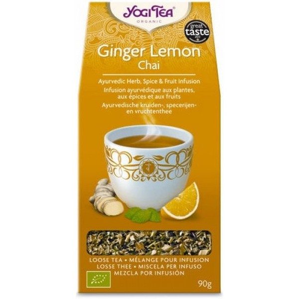 Yogi Tea Jengibre Y Limon Chai 90 Gr
