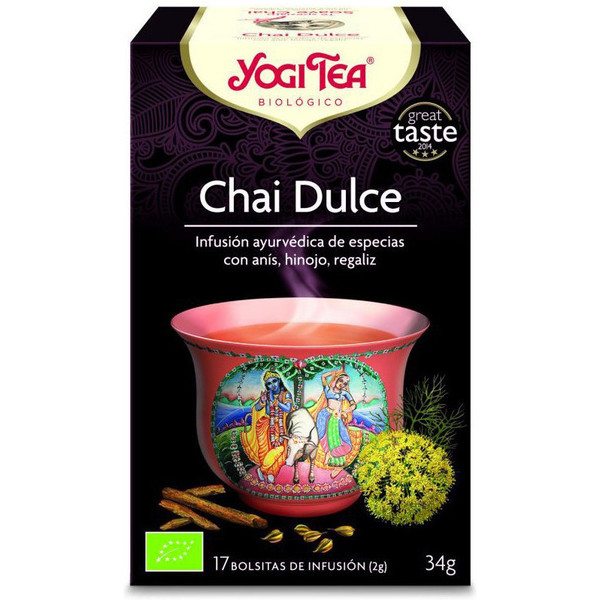 Yogi Tea Dolce Chai 17 X 2 Gr