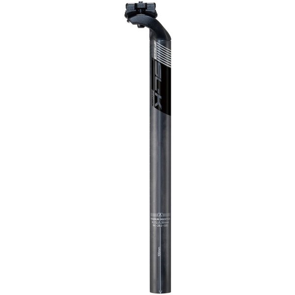 Fsa Tija De Sillin Sl-k Sbs Sb20 Di2 27.2 350 Mm Carbono Negro Mate