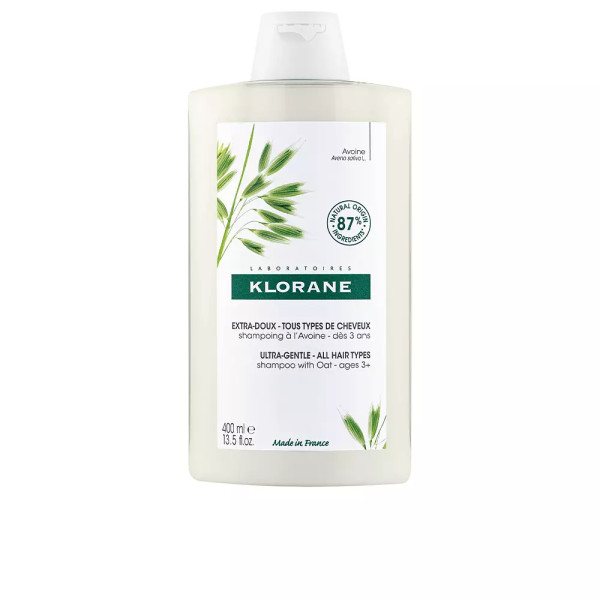 Klorane Ultrazachte Shampoo Met Havermelk 400 Ml Unisex