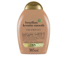 OGX Shampoing capillaire à la kératine brésilienne 385 ml unisexe