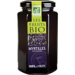 Destination Confiture de Myrtille Bio 300 Gr