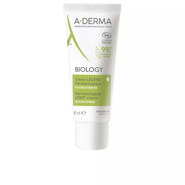 A-derma Biology Crème Hydratante Légère 40 Ml Unisexe
