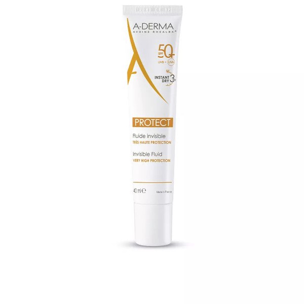 A-derma Protect Fluido Solar Facial Invisible Spf50+ 40 Ml Unisex