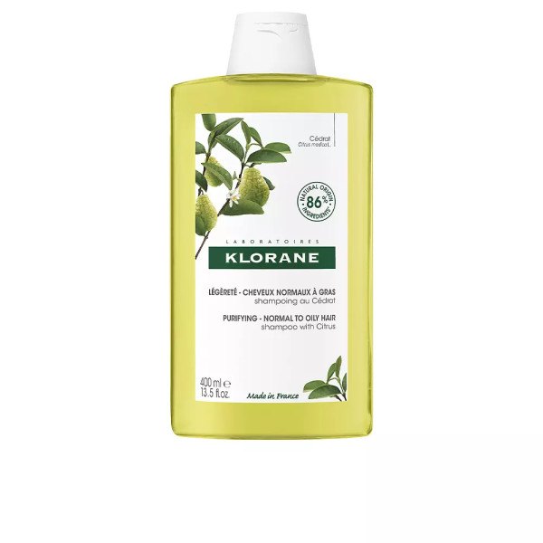 Klorane Purifying Citron Shampoo 400 ml Unisex