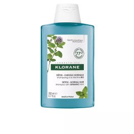 Klorane Detox Mint Shampoo Bio 200 ml Unissex