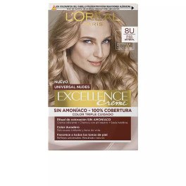 L'oreal Excellence Creme Universal Nudes Tint 8u-light Blonde